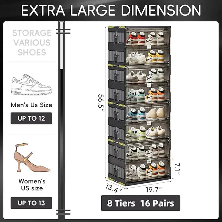 ShoeLine Vertical - Scarpiera pieghevole e salvaspazio